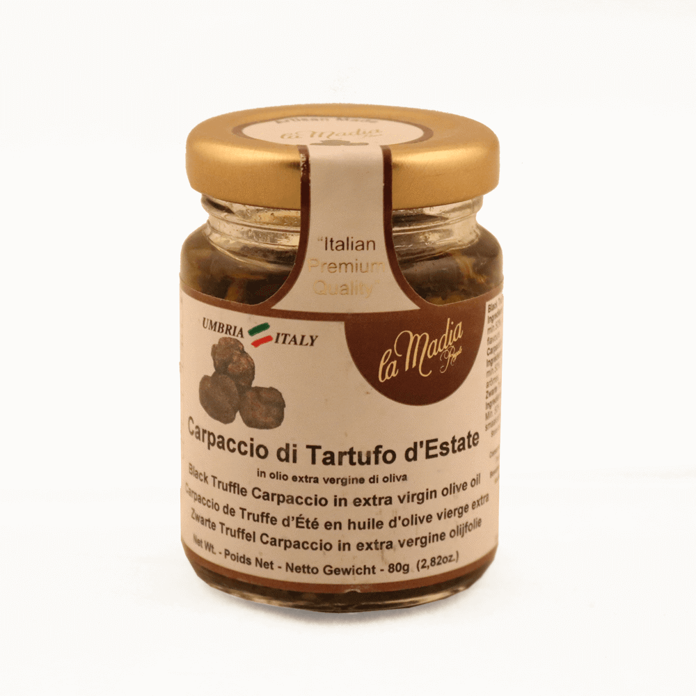 La Madia Black Truffle Carpaccio in Extra Virgin Olive Oil